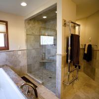 Shower glass
