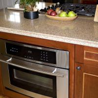 Cambria countertop on center island